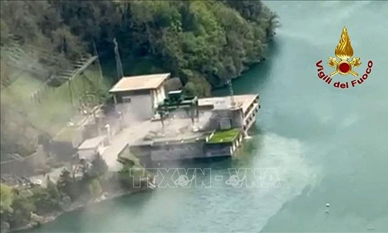 Cháy nổ tại nhà máy thủy điện của Italy khiến ít nhất 3 người thiệt mạng