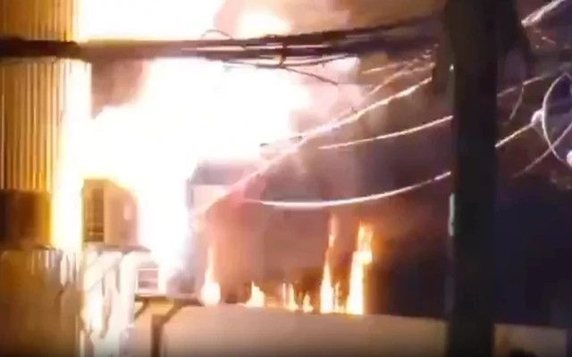 Cháy lớn dãy nhà kho ở Thành phố Thủ Đức