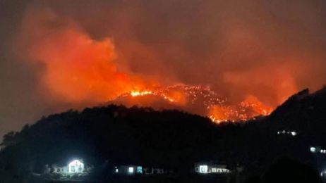 Một đêm xảy ra 4 vụ cháy rừng