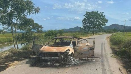 Nguy cơ cháy xe khi vào mùa nắng nóng, mùa phơi rơm rạ