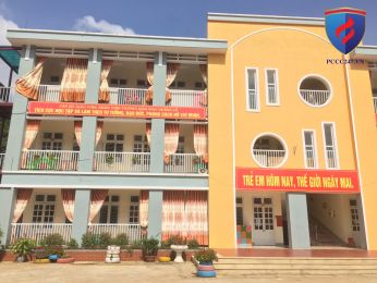 Thi công hệ thống báo cháy tại Mầm non Chiềng Lề