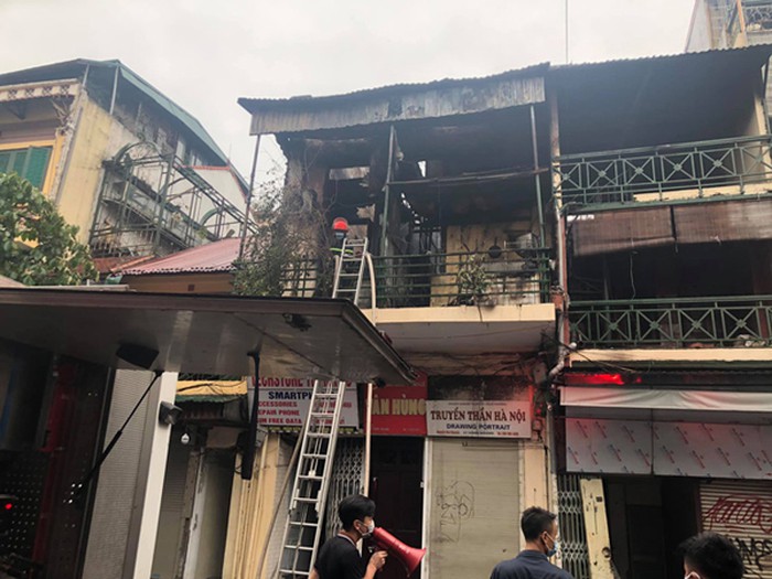 Ngôi nhà cháy 2 lần trong 3 ngày ở quận Hoàn Kiếm