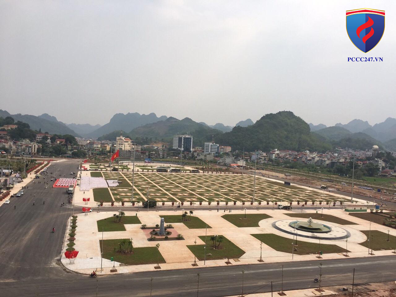 Thi công hệ thống pccc tại Quảng trường 