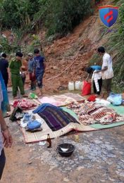 Quảng trị: Sạt lở nghiêm trọng 1 gia đình 6 người chết trong đó có 1 phụ nữ mang thai tháng thứ 7