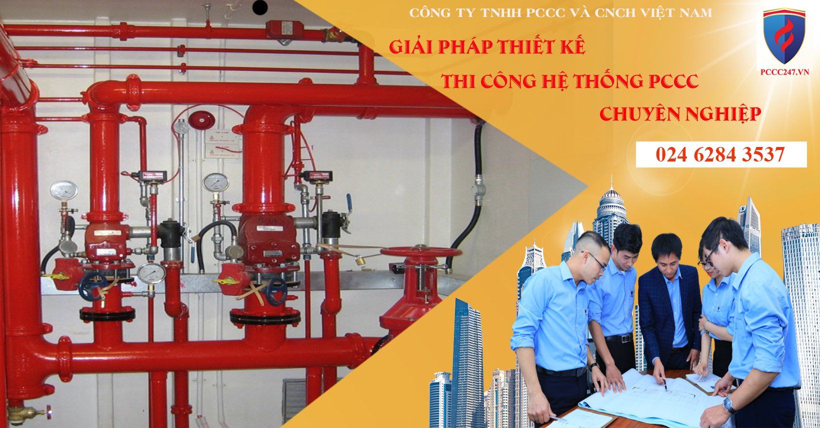 Công ty thi công hệ thống pccc uy tín nhất? 