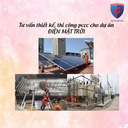 Tư vấn thiết kế, thi công pccc cho dự án điện mặt trời