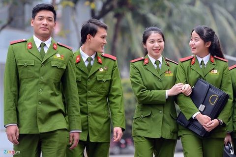 Trường công an xét tuyển kết quả học bạ cùng chứng chỉ ngoại ngữ