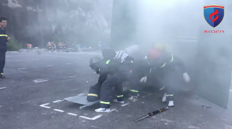 Hội thao 2022: Môn thi 2, Cứu nạn cứu hộ trong môi trường có khói, khí độc