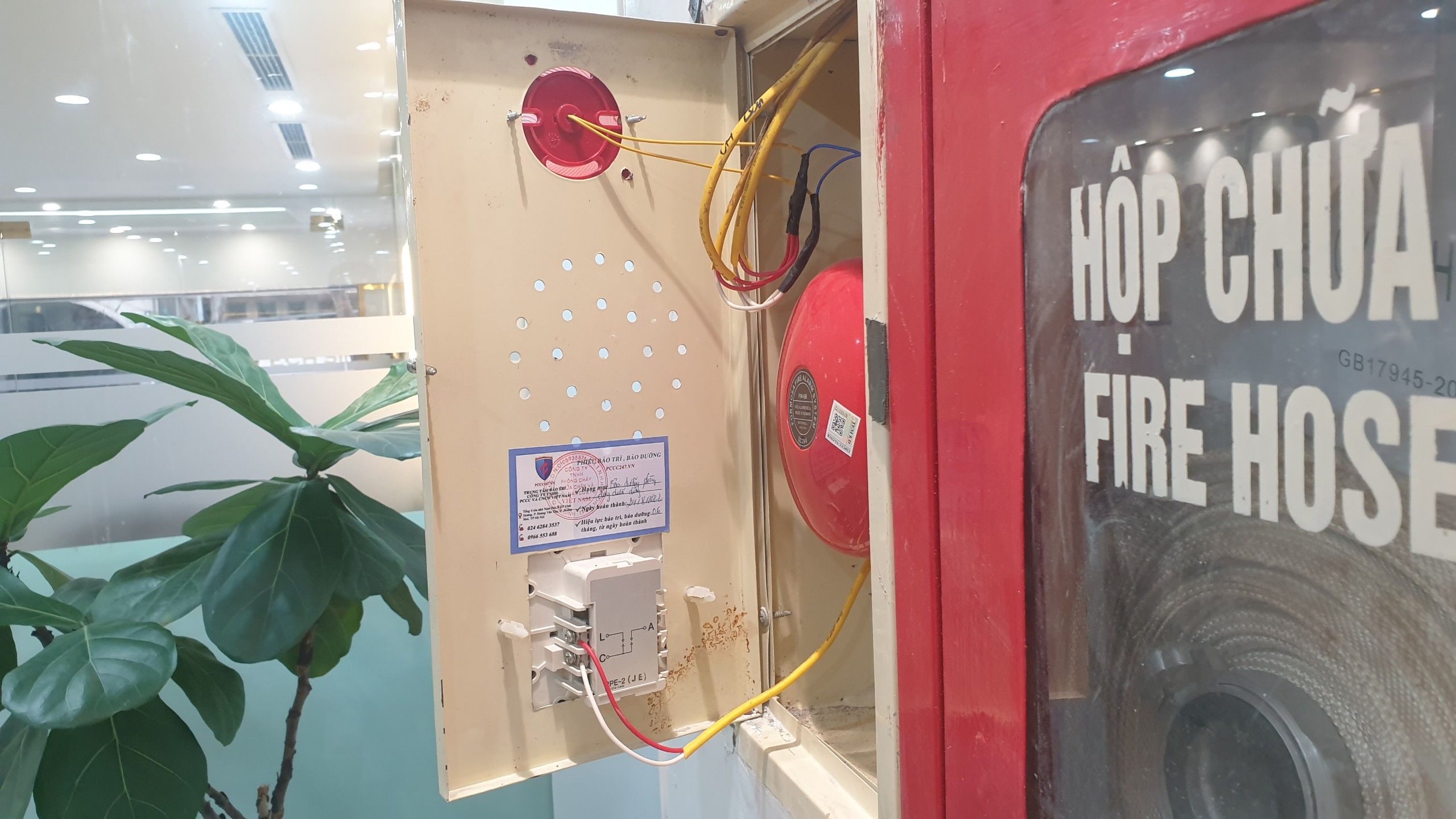 Dịch vụ bảo trì hệ thống PCCC