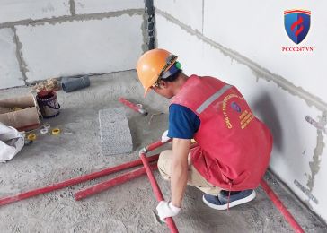 Thi công hệ thống PCCC tại Quán Karaoke Kiêu Kỵ - Gia Lâm