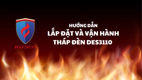 Hướng dẫn lắp đặt và vận hành Tháp đèn DES3110