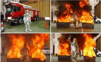 Quần áo chữa cháy chịu nhiệt 