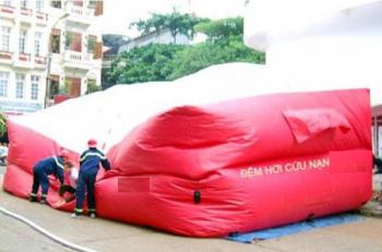 Đệm hơi cứu nạn nhà cao tầng